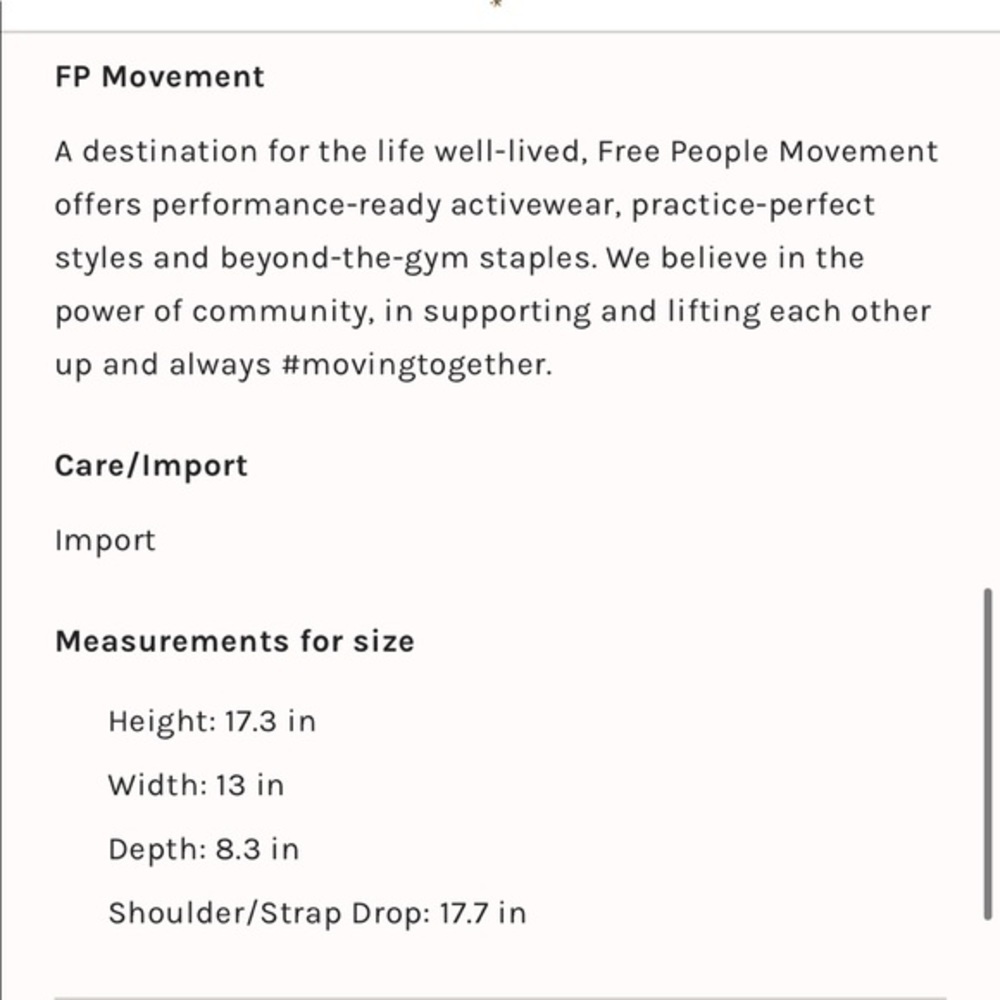 FP Movement Early Riser Tote - Picture 5 of 5